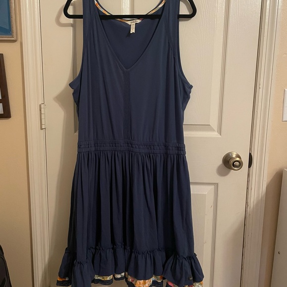 Matilda Jane Navy Blue Sleeveless Dress - Picture 1 of 4